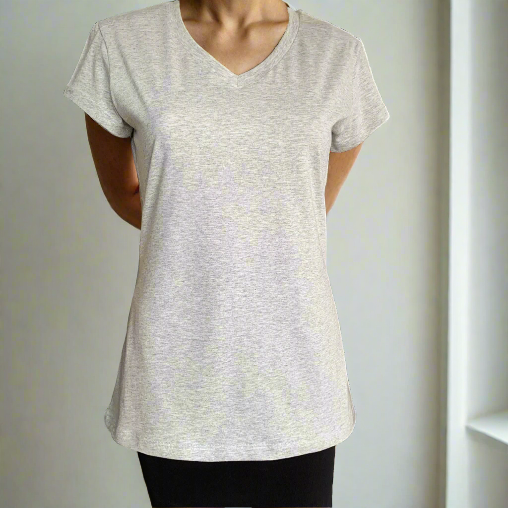 Women's Organic Cotton V-Neck T-shirt