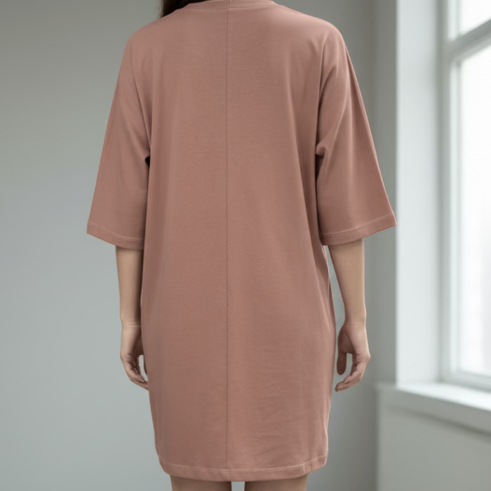 Women's Organic Cotton Kimono T-shirt Dress