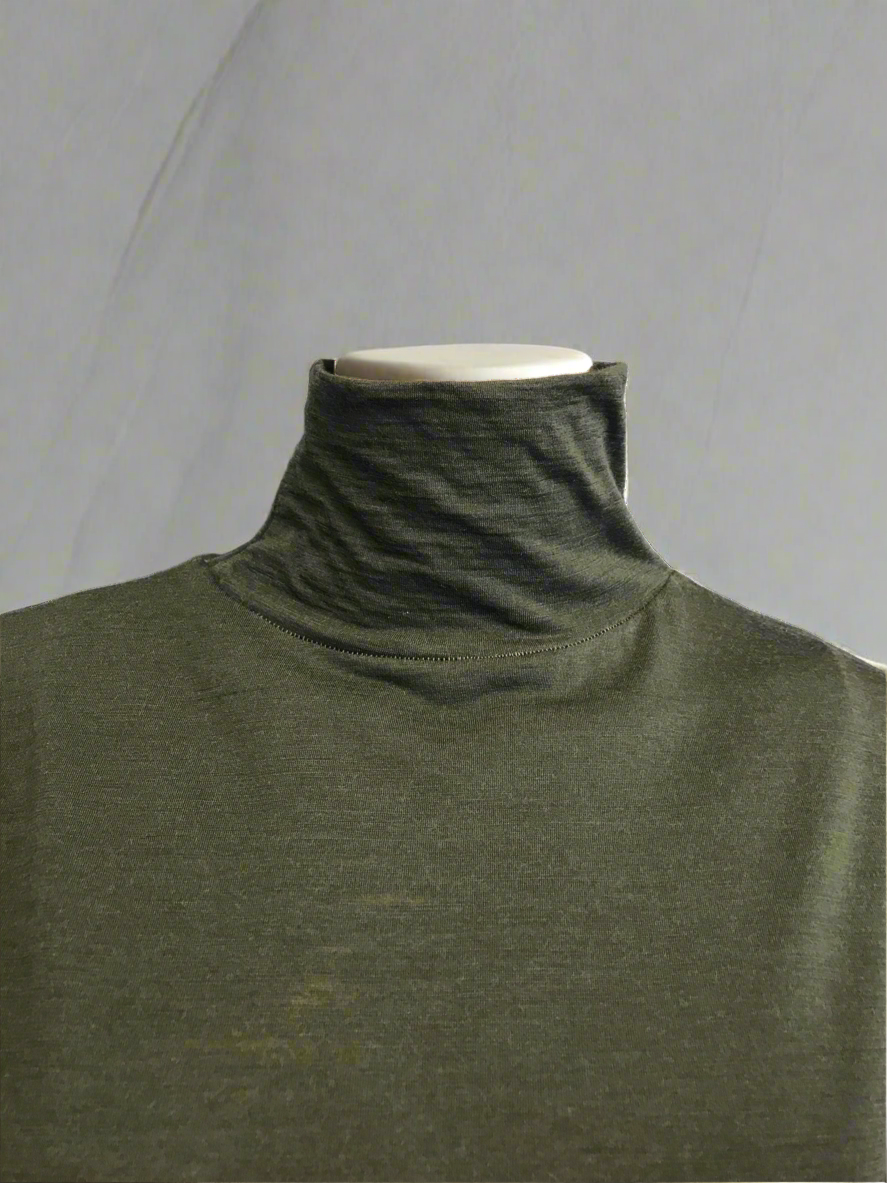 Women's Merino Long Sleeve high neck T-shirt