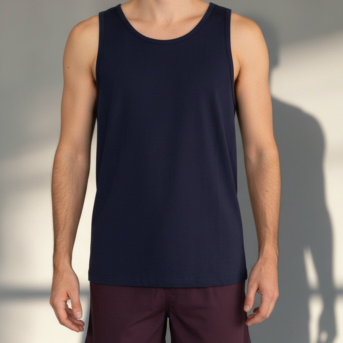 Men's Merino Wool Comfy Singlet