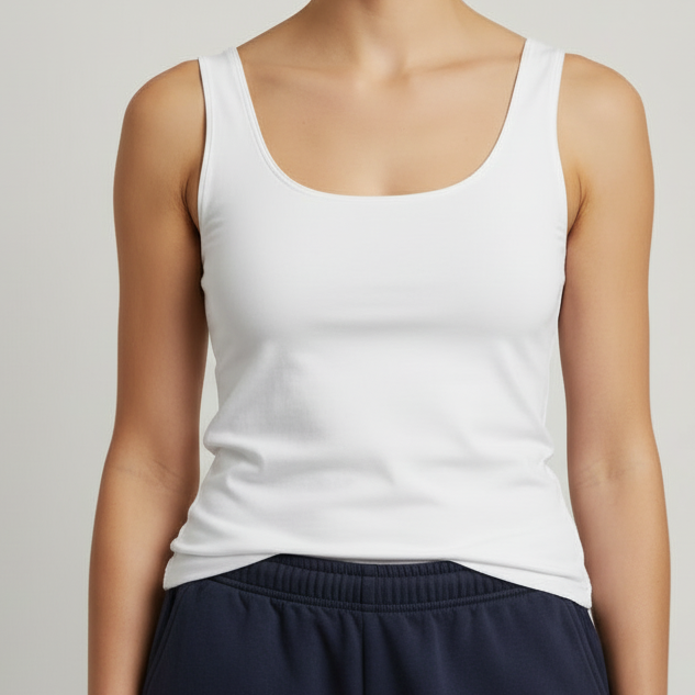 white singlet