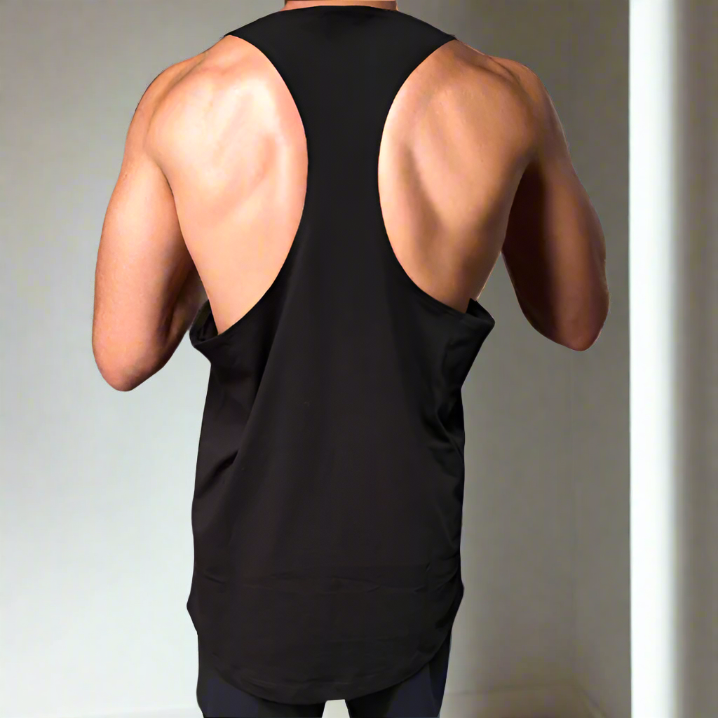 sporty singlet back