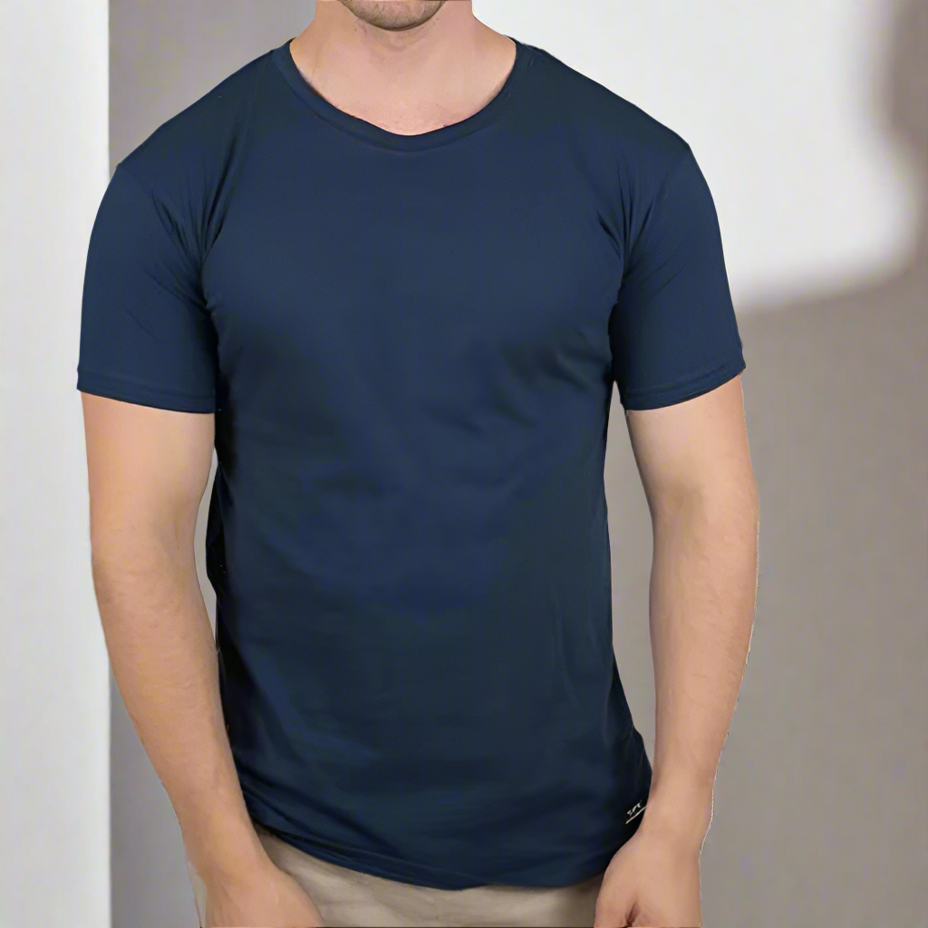 MensNavyShortSleeveTshirt