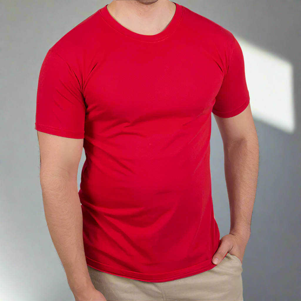 MensRedShortSleeveTshirt