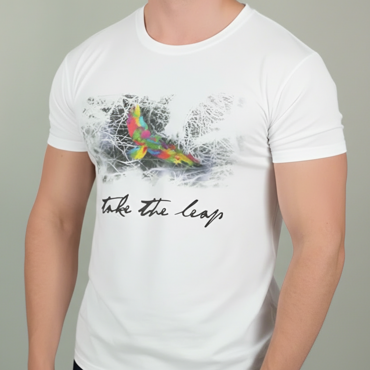 Men's Organic Cotton Take The Leap T-shirt