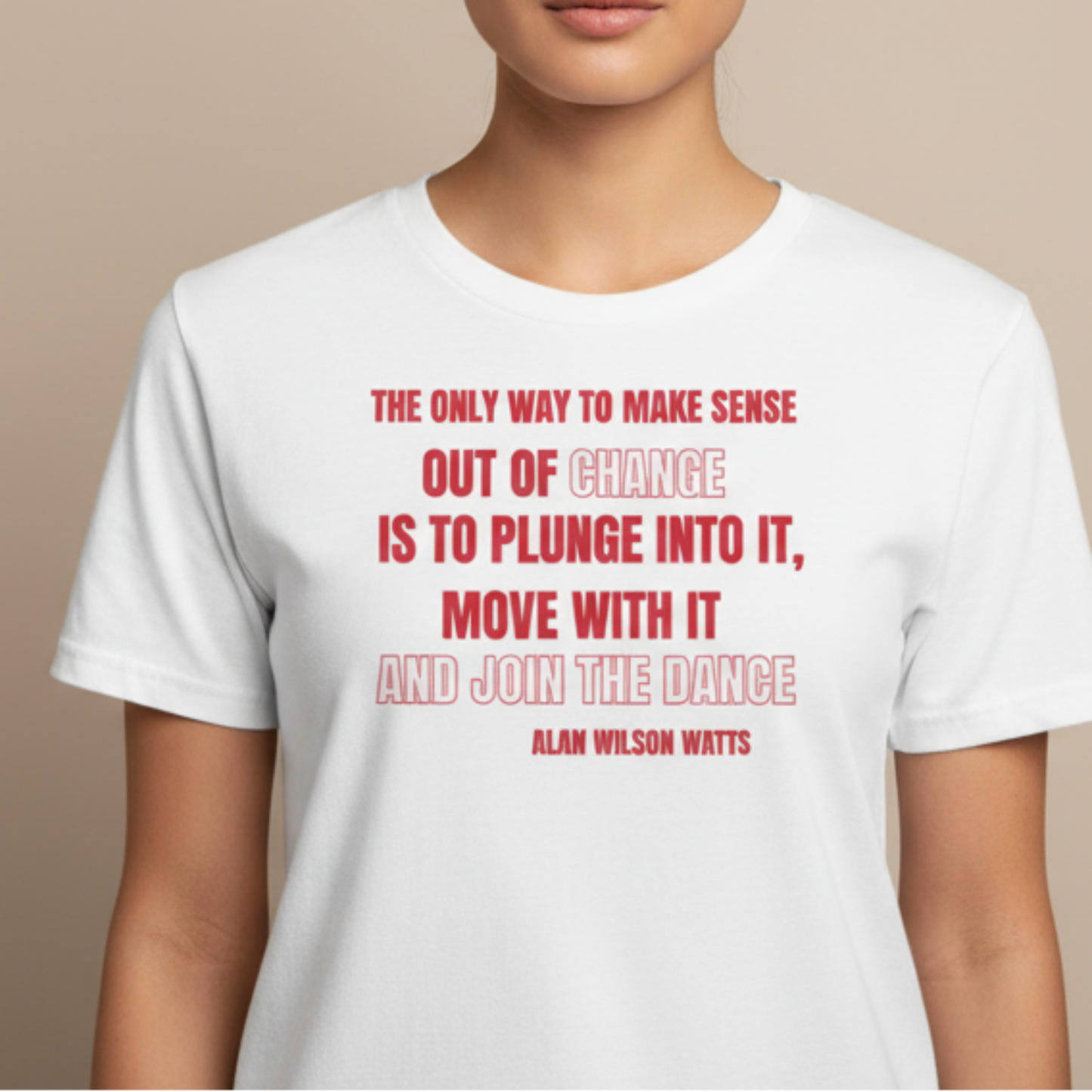 Change t-shirts red tex