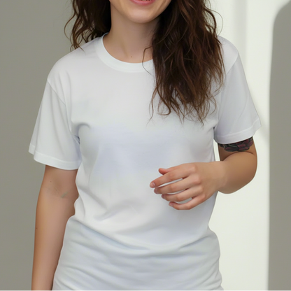 Women's Good Earth Cotton Boyfriend T-shirt 2 prints DTG and DTF
