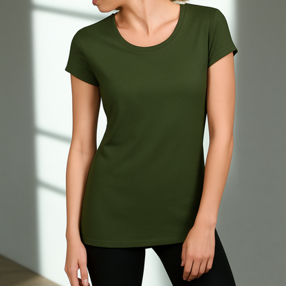 Women's  Good Earth Cotton® Short Sleeve T-shirt