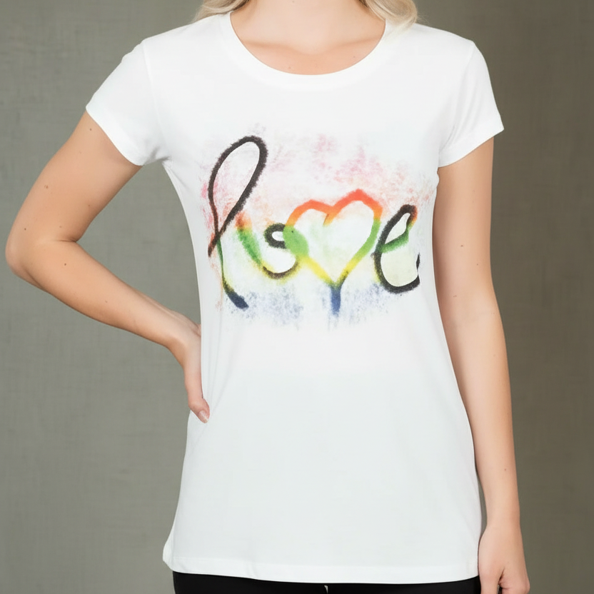 Women's Organic Cotton Love T-shirt