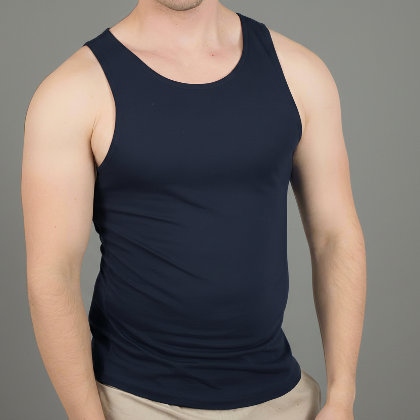Men's Organic Cotton Regular Fit Singlet
