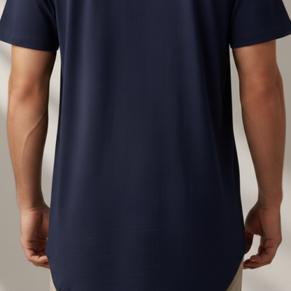 Men's Organic Cotton Droptail T-shirt
