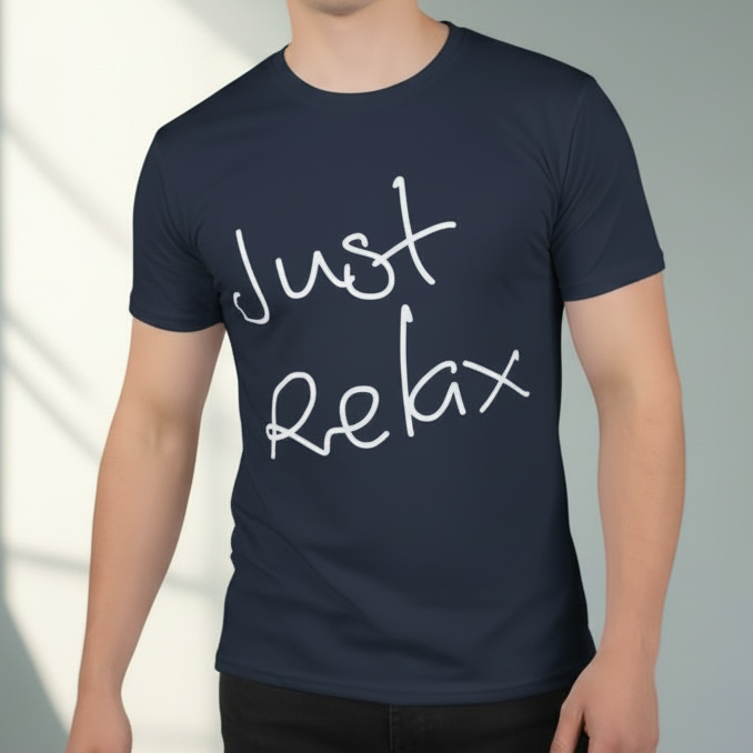 Men's Organic Cotton Just Relax T-shirt