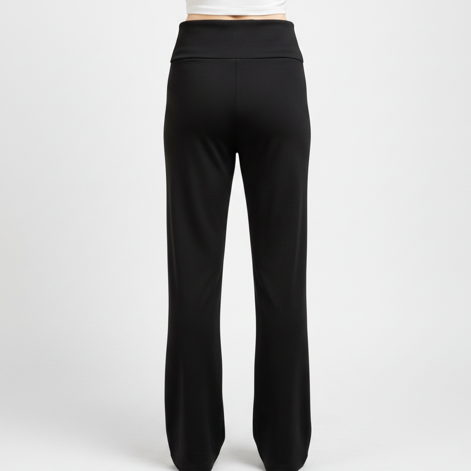 Merino Wool Yoga Pants Back