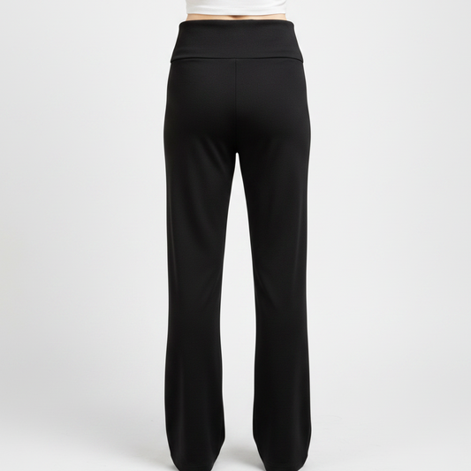 Merino Wool Yoga Pants Back