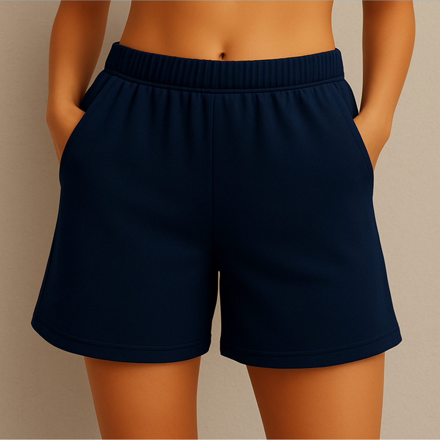 Women's Organic Cotton Comfy Shorts With Pocket