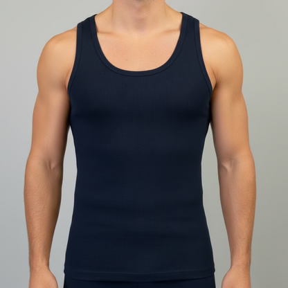 Men's Organic Cotton Ribbed Singlet