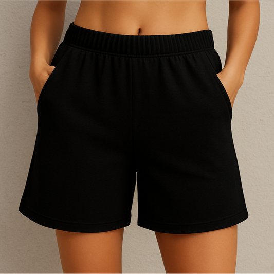 Women's Organic Cotton Comfy Shorts With Pocket
