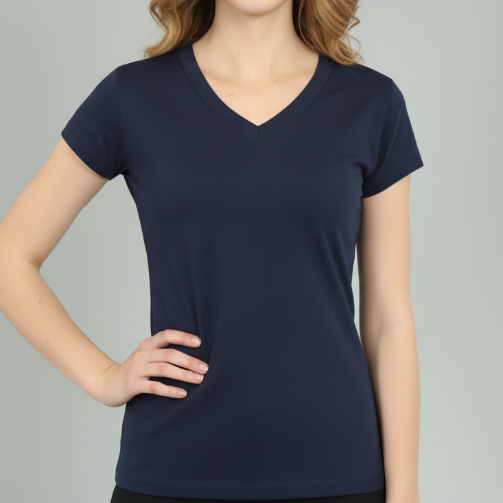 Women's Organic Cotton V-Neck T-shirt