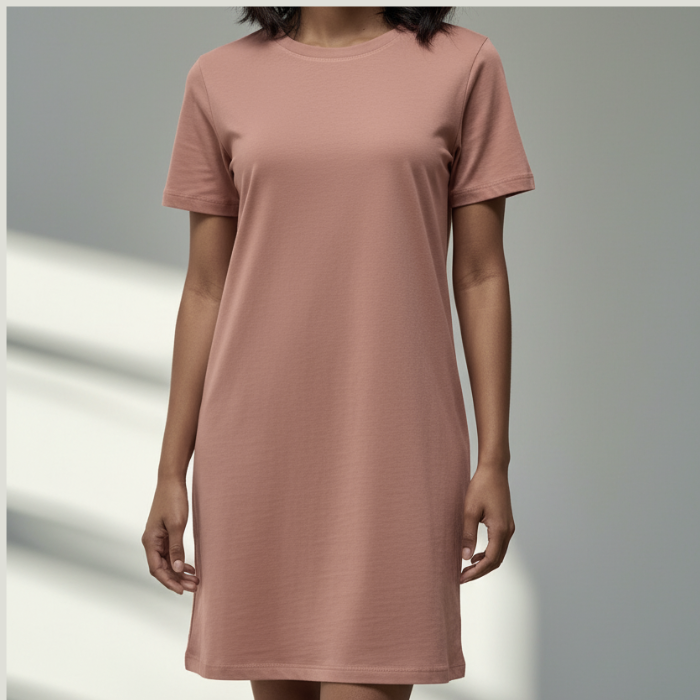 Women's Organic Cotton T-shirt Dress