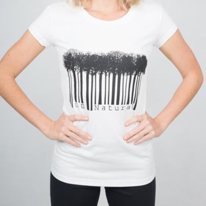 Women's Organic Cotton Go Natural T-shirt