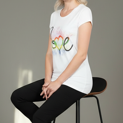 love t-shirt woman