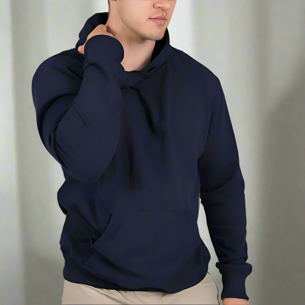 man wearing a hoodie