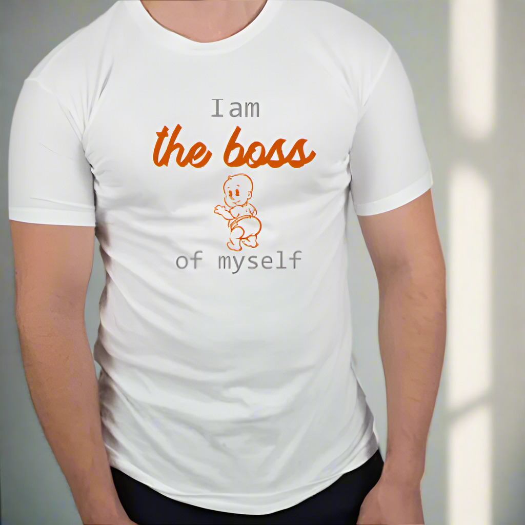 Men's Organic Cotton I am the Boss T-shirt