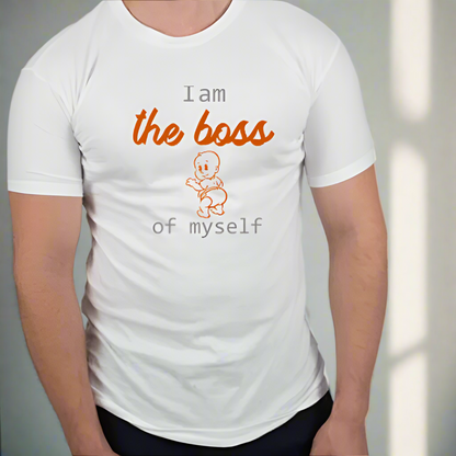 Men's Organic Cotton I am the Boss T-shirt