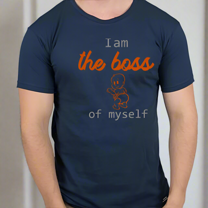 Men's Organic Cotton I am the Boss T-shirt