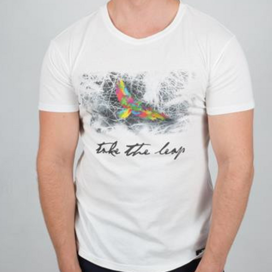 Men's Organic Cotton Take The Leap T-shirt