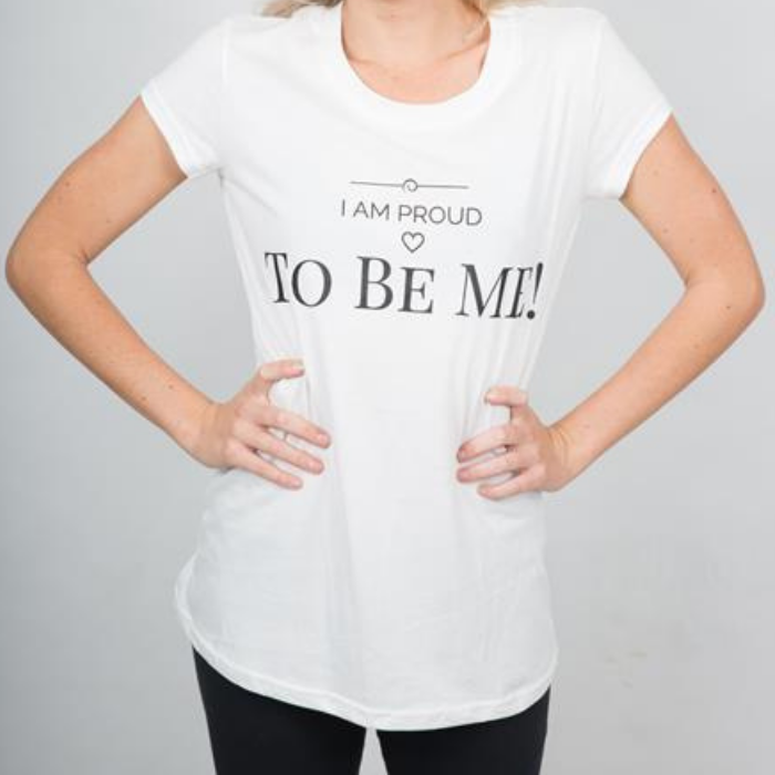 Women's Organic Cotton Proud To Be Me T-shirt