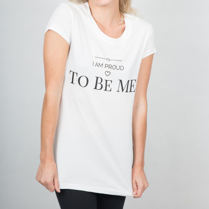 Women's Organic Cotton Proud To Be Me T-shirt